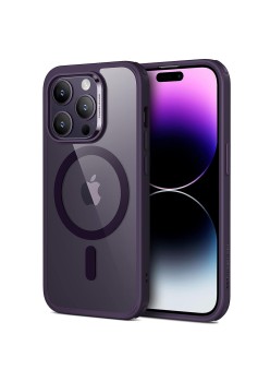 Husa pentru iPhone 14 Pro - ESR Classic Hybrid HaloLock - Clear Purple