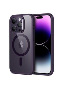 Husa pentru iPhone 14 Pro Max - ESR Classic Hybrid HaloLock - Clear Purple