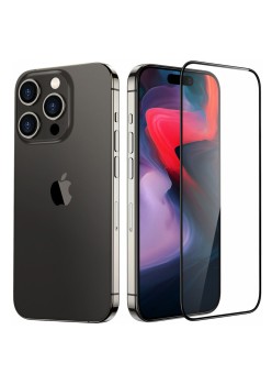Folie pentru iPhone 13 / 13 Pro / 14 - ESR Armorite Screen Protector - Black