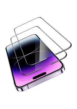 Folie pentru iPhone 14 Pro (set 2) - ESR Armorite Screen Protector - Black