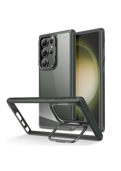 Husa pentru Samsung Galaxy S23 Ultra - ESR Classic Kickstand - Clear Green