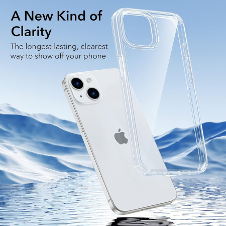 Husa pentru iPhone 14 Plus ESR Krystec, Clear