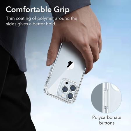 Husa pentru iPhone 14 Pro ESR Krystec, Clear