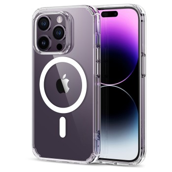 Husa telefon iPhone 14 Pro ESR Krystec HaloLock, Clear