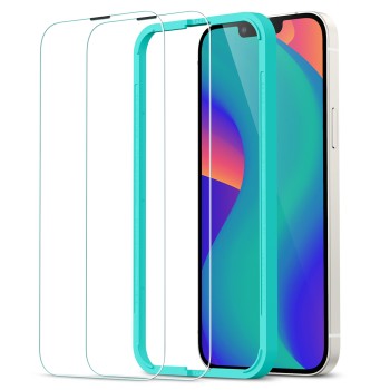 Folie pentru iPhone 13 / 13 Pro / 14 set 2 buc ESR Tempered Glass, Clear