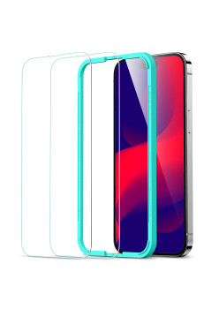 Folie pentru iPhone 14 Pro Max set 2 buc ESR Tempered Glass, Clear