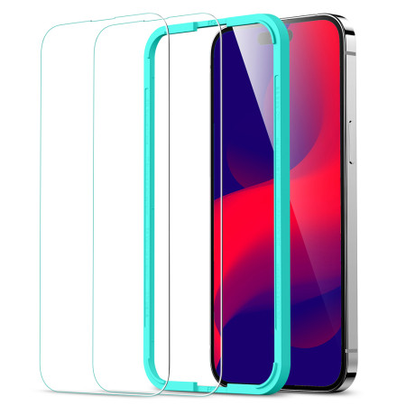 Folie pentru iPhone 14 Pro Max set 2 buc ESR Tempered Glass, Clear
