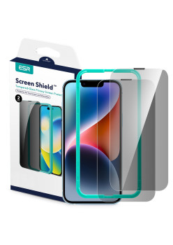 Folie pentru iPhone 13 Pro Max set 2 buc. ESR Tempered Glass, Privacy