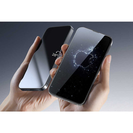 Folie pentru iPhone 13 Pro Max set 2 buc. ESR Tempered Glass, Privacy
