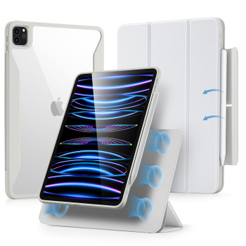 Husa tableta pentru iPad Pro 11" 2021 / 2022, ESR Rebound Hybrid, Brilliant White