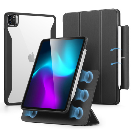 Husa pentru iPad Pro 11" 2021 / 2022, ESR Rebound Hybrid, Rugged Black