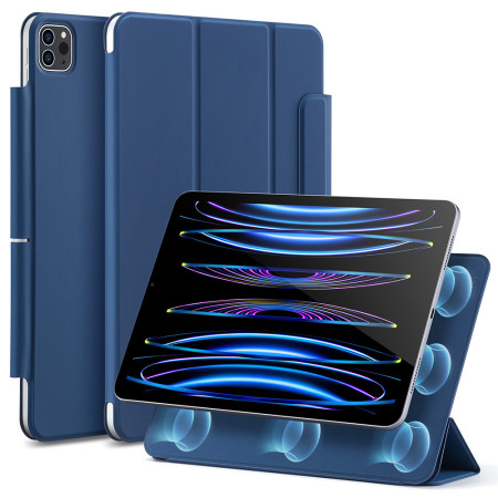 Husa tableta pentru iPad Pro 11, 2018 / 2020 / 2021 / 2022, ESR Rebound Magnetic, Navy Blue