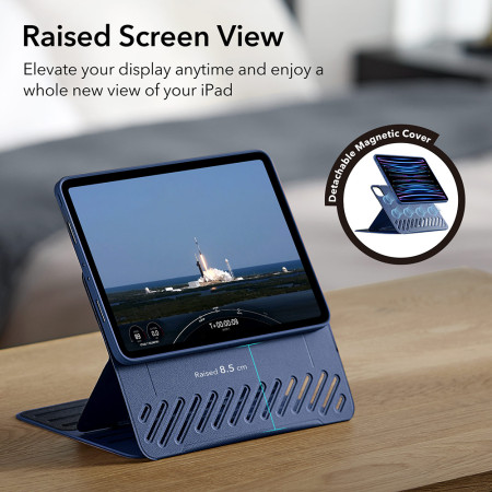 Husa tableta pentru iPad Pro 11" 2021 / 2022 ESR Sentry Stand, Blue