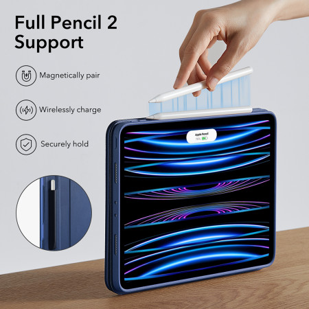 Husa tableta pentru iPad Pro 11" 2021 / 2022 ESR Sentry Stand, Blue