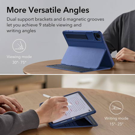Husa tableta pentru iPad Pro 12.9 2021 / 2022 ESR Shift Magnetic, Blue