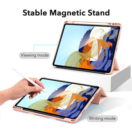 Husa pentru iPad Pro 11" 2021 ESR Rebound Pencil, Rose Gold