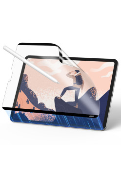 Folie pentru iPad Air 4 / 5 2020/2022 / iPad Pro 11 2018 / 2020 / 2021 / 2022, ESR Paper Feel Magnetic, Black