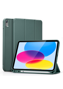 Husa pentru iPad 10 2022 10.9' ESR Rebound Pencil, Forest Green