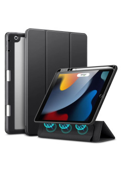 Husa pentru iPad 10.2" 2019/2020/2021 ESR Rebound Hybrid Pro, Black