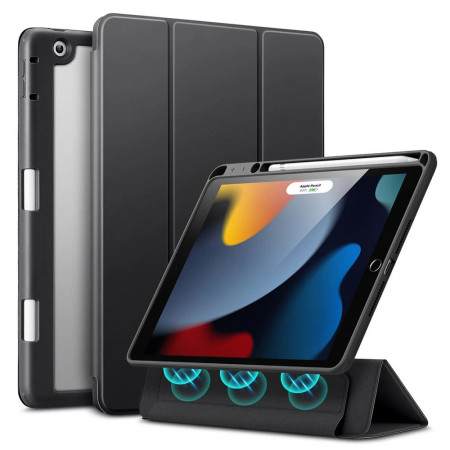 Husa pentru iPad 10.2" 2019/2020/2021 ESR Rebound Hybrid Pro, Black
