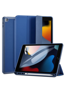 Husa pentru iPad 10.2" 2019 / 2020 / 2021 ESR Rebound Pencil, Navy Blue