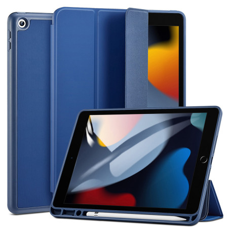 Husa pentru iPad 10.2" 2019 / 2020 / 2021 ESR Rebound Pencil, Navy Blue