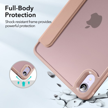 Husa pentru iPad mini 6 2021 ESR Rebound Hybrid, Frosted Pink