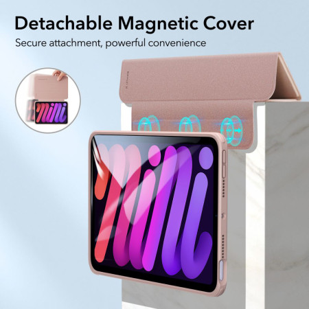 Husa pentru iPad mini 6 2021 ESR Rebound Hybrid, Frosted Pink