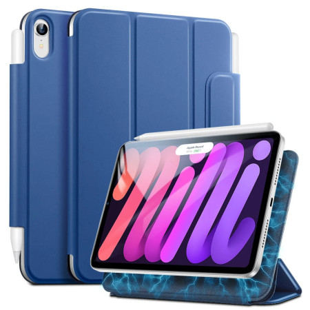 Husa pentru iPad mini 6 2021 ESR Rebound Magnetic, Navy Blue