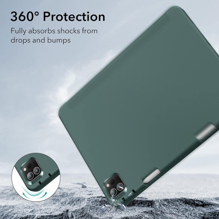 Husa pentru iPad Pro 11" 2021 / 2022 ESR Rebound Pencil, Forest Green
