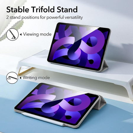 Husa pentru iPad Pro 11 2018 / iPad Air 4 / 5 2020/2022 ESR Rebound Magnetic, Silver Grey