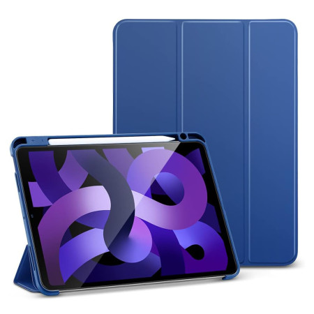Husa pentru iPad Air 4 (2020) / Air 5 (2022) ESR Rebound Pencil, Navy Blue