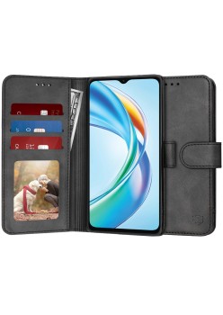 Husa pentru Honor X5b - Techsuit Diary Book - Black