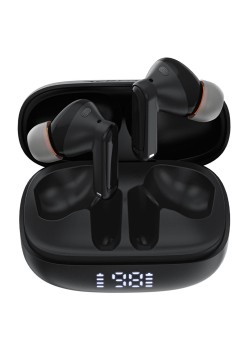 Casti Wireless, Type-C, Bluetooth 5.4, IPX4, Call Noice Reduction - Black