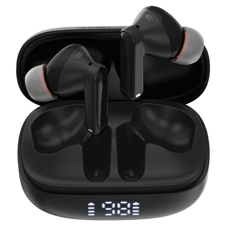 Casti Wireless, Type-C, Bluetooth 5.4, IPX4, Call Noice Reduction - Black
