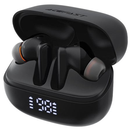 Casti Wireless, Type-C, Bluetooth 5.4, IPX4, Call Noice Reduction - Black