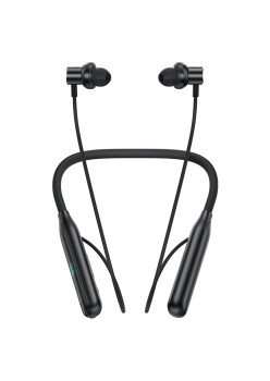 Casti Bluetooth Behind the Head, Neckband, IPX4, Display LED - Black