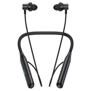 Casti Bluetooth Behind the Head, Neckband, IPX4, Display LED - Black