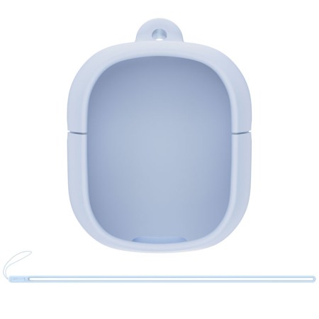 Casti Type-C, Bluetooth 5.3, IPX4, ENC, LED Display Digital - Acefast - Ice Blue