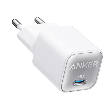 Incarcator Priza GaN, TIpe-C, 30W, Anker, White