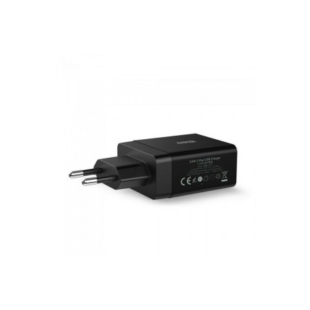 Incarcator Priza 2 x USB, 24W, PowerIQ, Anker, Black