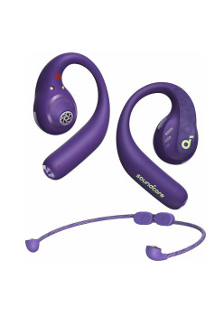 Casti Wireless pentru Sport, Bluetooth, Waterproof, Anker AeroFit, Purple