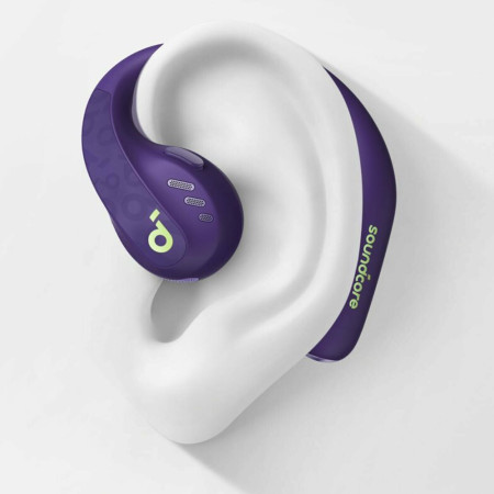 Casti Wireless pentru Sport, Bluetooth, Waterproof, Anker AeroFit, Purple