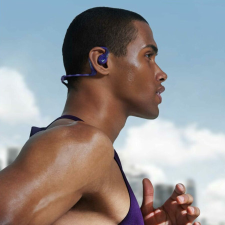 Casti Wireless pentru Sport, Bluetooth, Waterproof, Anker AeroFit, Purple