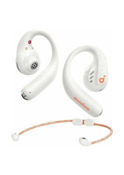 Casti Wireless pentru Sport, Bluetooth, Waterproof, Anker AeroFit, White