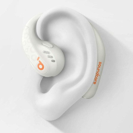 Casti Wireless pentru Sport, Bluetooth, Waterproof, Anker AeroFit, White