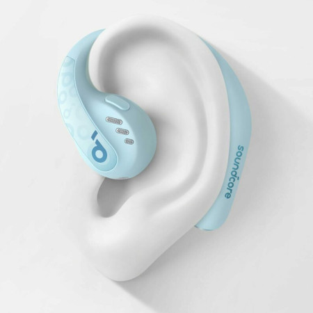 Casti Wireless pentru Sport, Bluetooth, Waterproof, Anker AeroFit, Blue