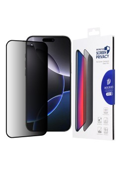 Folie pentru iPhone 16 Pro Max - Dux Ducis Tempered Glass Privacy - Black