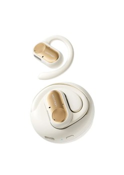 Casti Wireless open-ear Bluetooth 5.3, IPX5, Type-C - Vention (NBPN0) - Beige