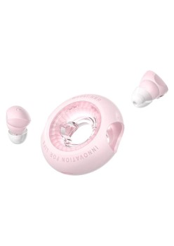 Casti True Wireless, Bluetooth 5.3, IPX4, Hi-Fi sound, Type-C - Vention Tiny T17 (NBRP0) - Pink
